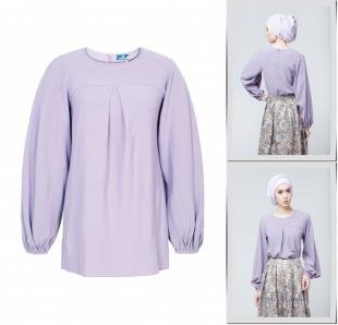 Фиолетовые блузки, блуза bella kareema, 