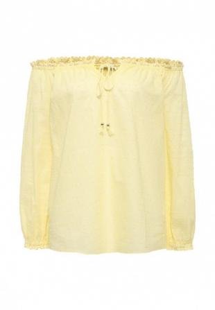 Желтые блузки, блуза zarina, весна-лето 2016
