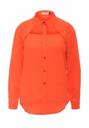 Оранжевые блузки, блуза lamania, весна-лето 2016